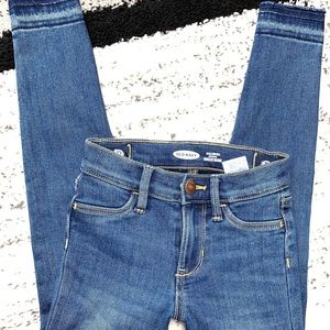 Old Navy Ballerina Dark Wash Jeggings (Girls)